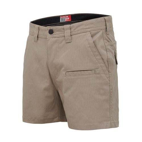 Slim Fit Stretch Canvas Short