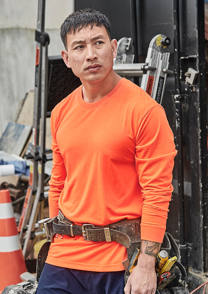 Kaos Pria Lengan Panjang Hi Vis