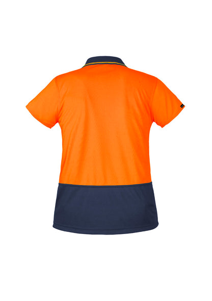Polo Wanita Hi Vis Basic Lengan Pendek