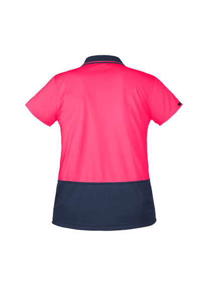 Polo Wanita Hi Vis Basic Lengan Pendek