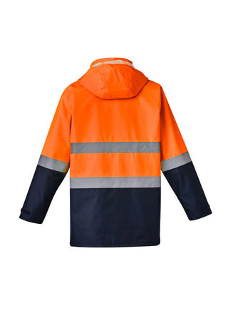 Mens Hi Vis Basic 4 In 1 Waterproof Jacket