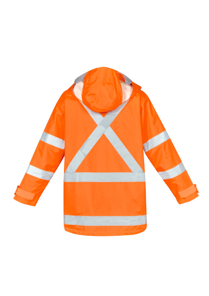 Jaqueta impermeável masculina Hi Vis X Back 4 em 1