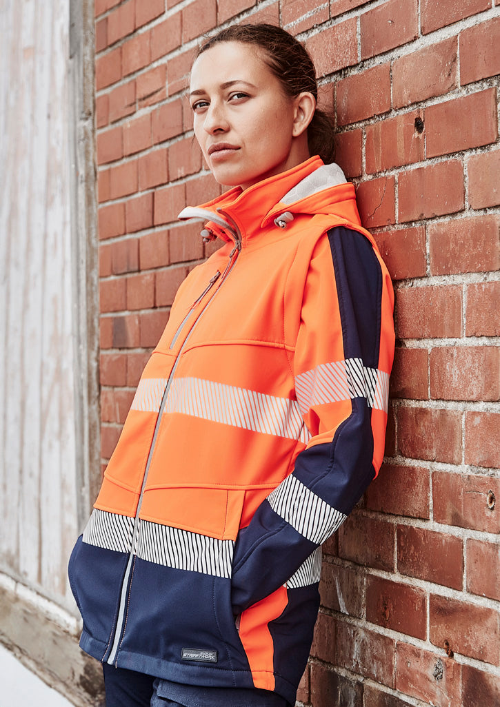 Jaket Softshell Stretch 2 In 1 Streetworx Wanita