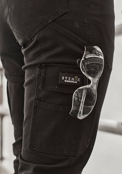 Calça Cargo Feminina Básica Essencial com Elasticidade