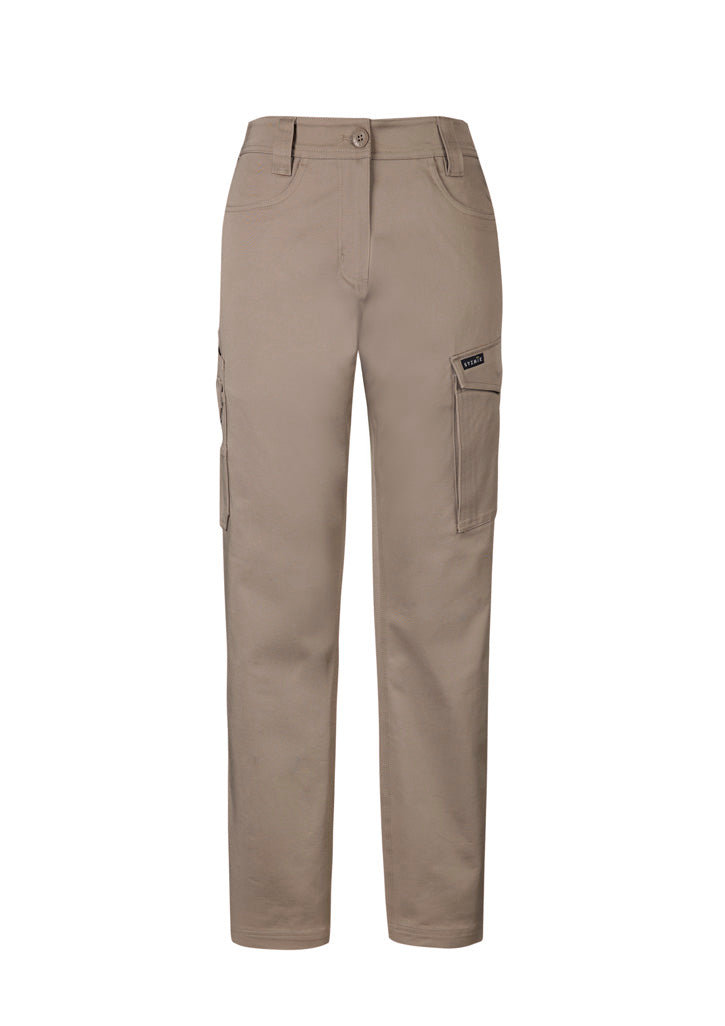 Calça Cargo Feminina Básica Essencial com Elasticidade