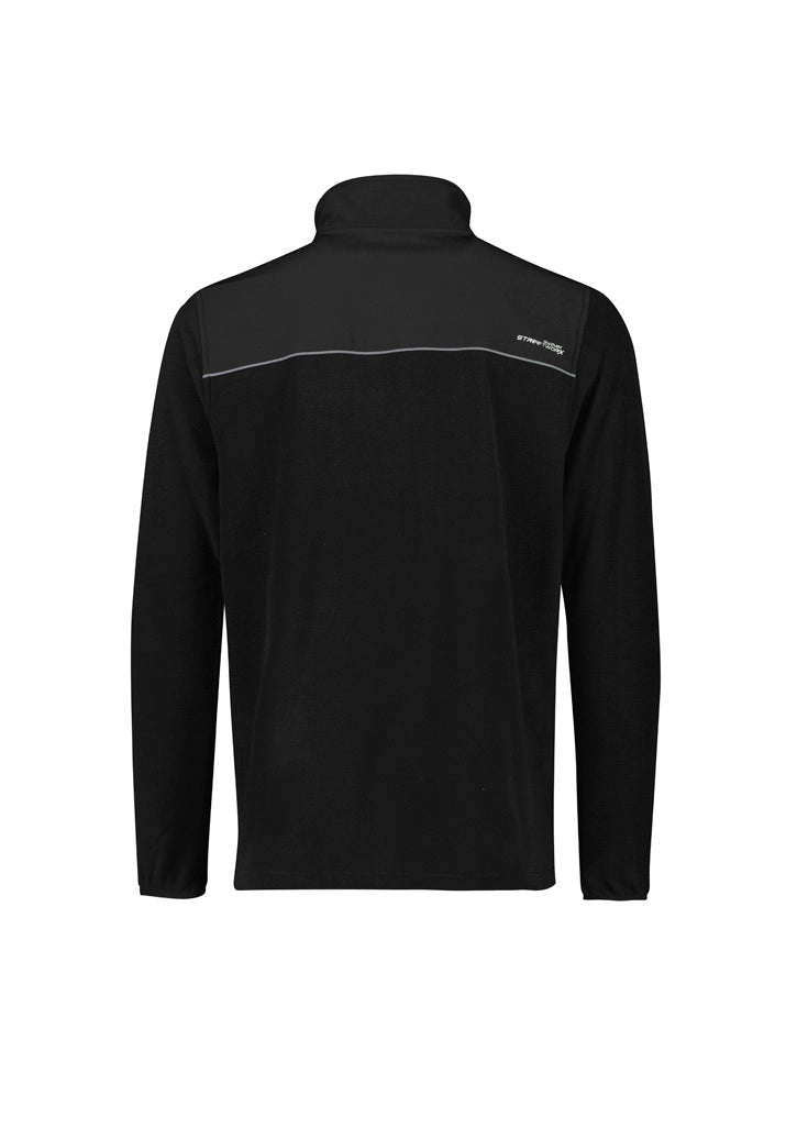 Unisex Streetworx Ringan 1/4 Ritsleting Bulu Polar