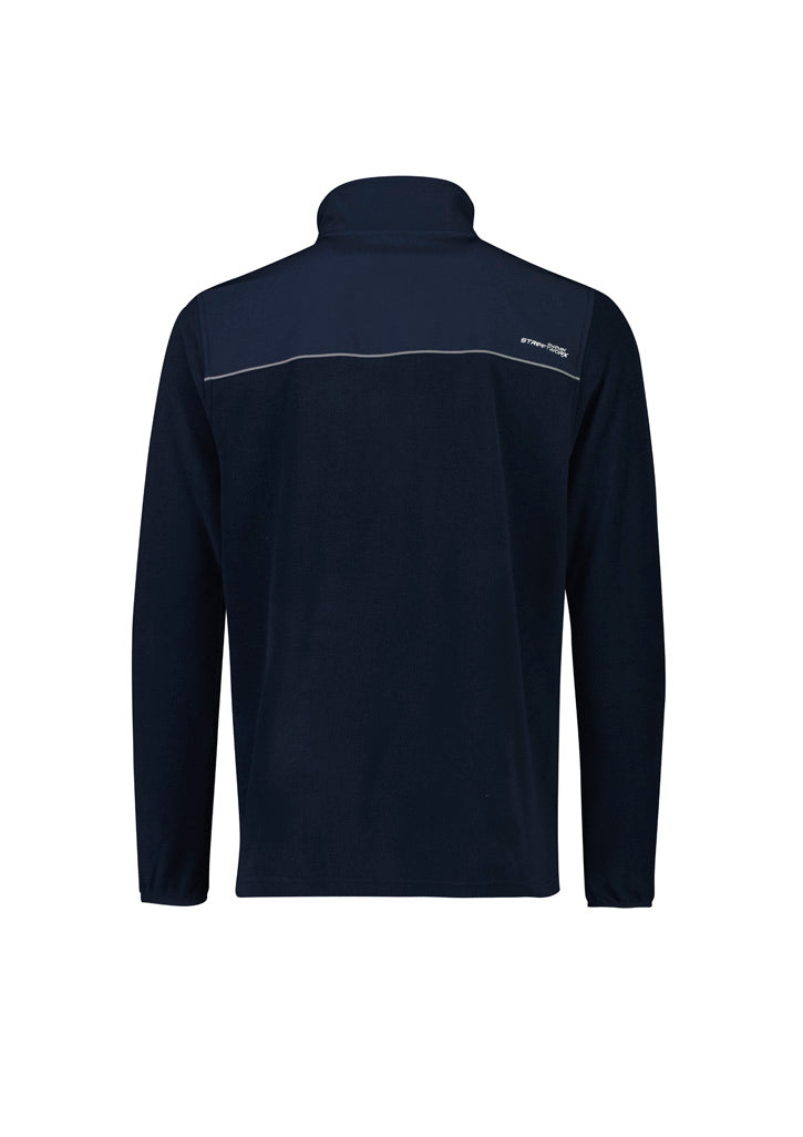 Unisex Streetworx Ringan 1/4 Ritsleting Bulu Polar