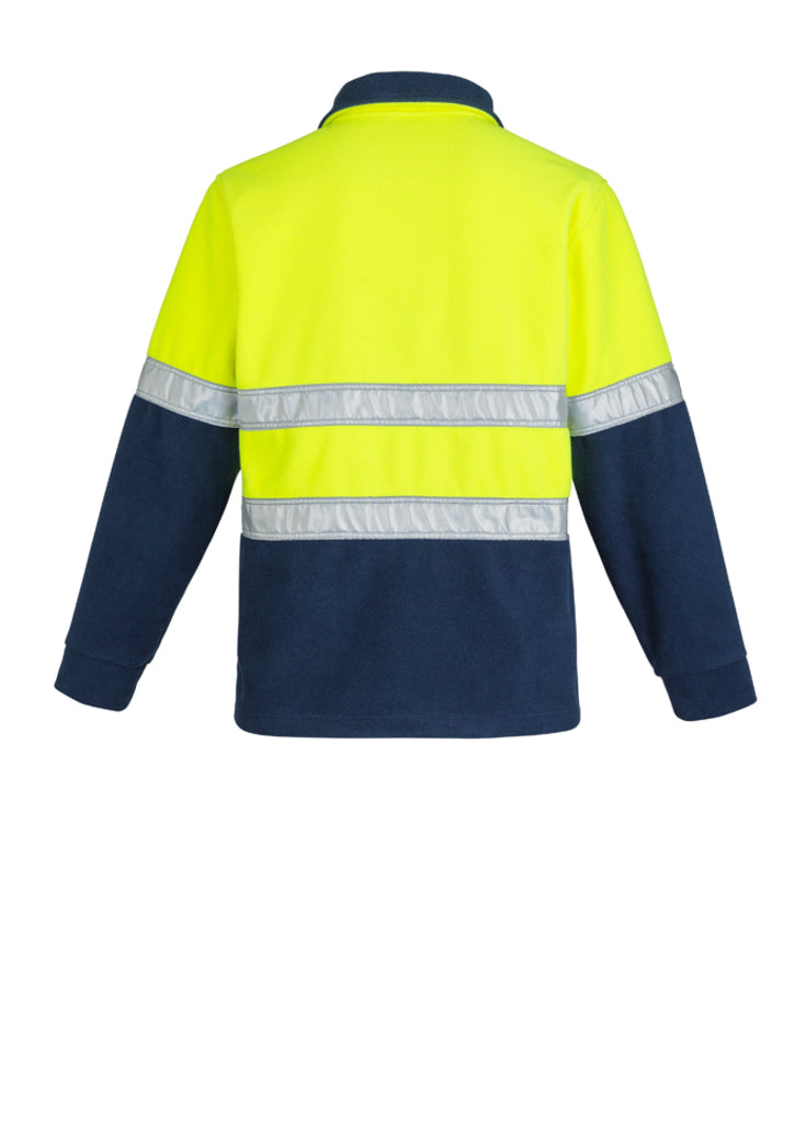 Jumper Polar Fleece Vis Tinggi - Berpita Lingkaran