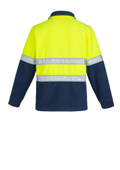 Jumper Polar Fleece Vis Tinggi - Berpita Lingkaran