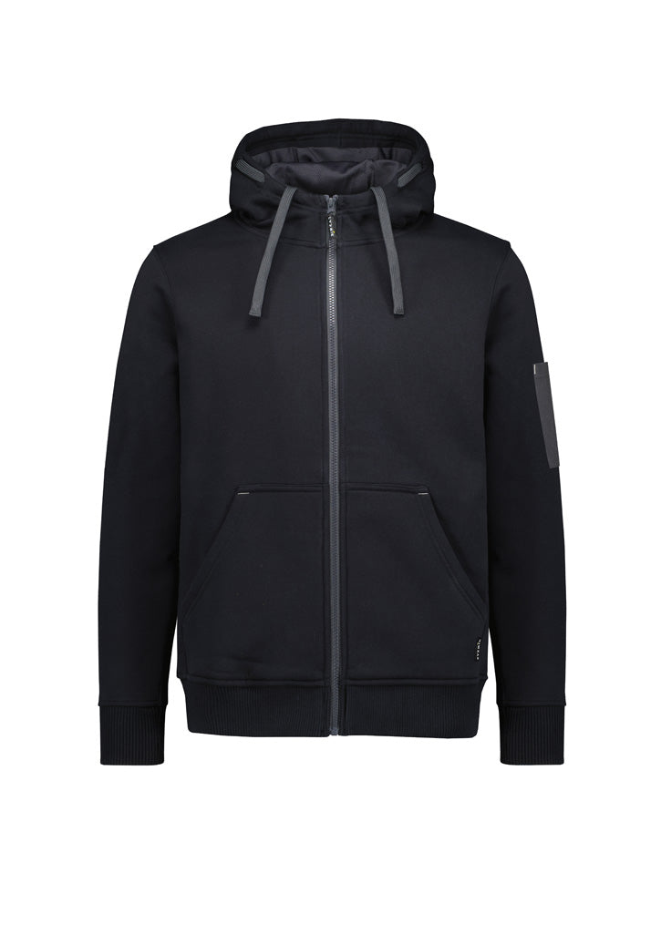 Hoodie Unisex dengan Banyak Kantong di Bagian Depan dan Ritsleting