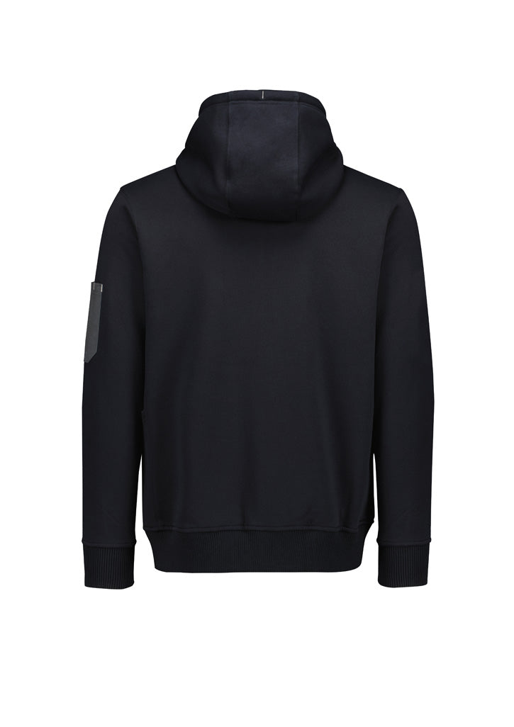 Hoodie Unisex dengan Banyak Kantong di Bagian Depan dan Ritsleting