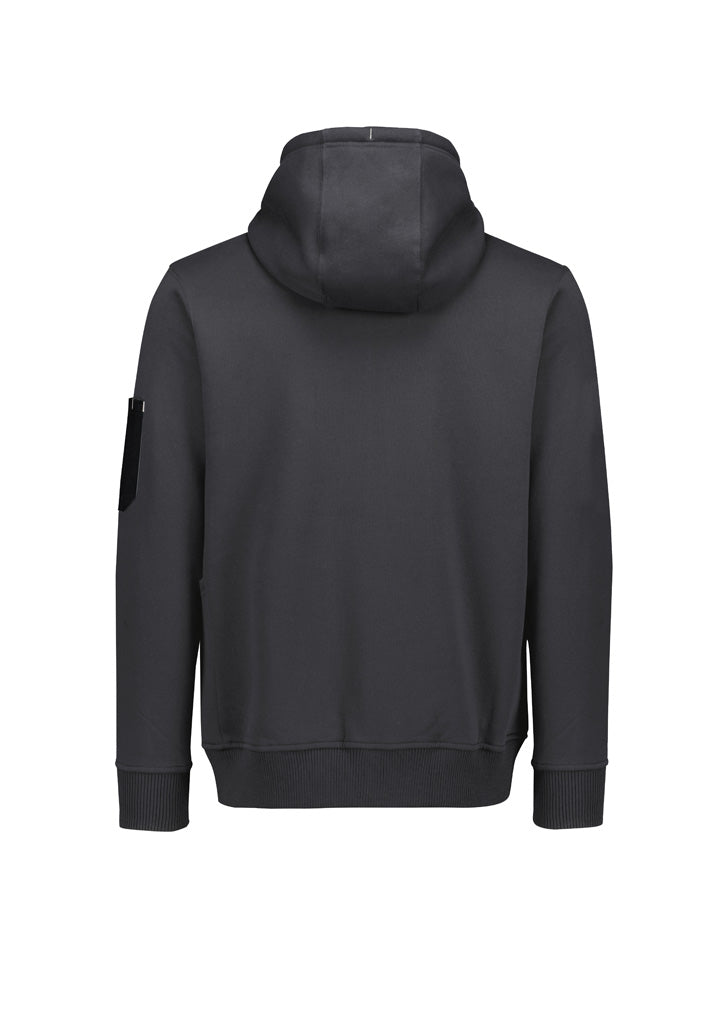 Hoodie Unisex dengan Banyak Kantong di Bagian Depan dan Ritsleting