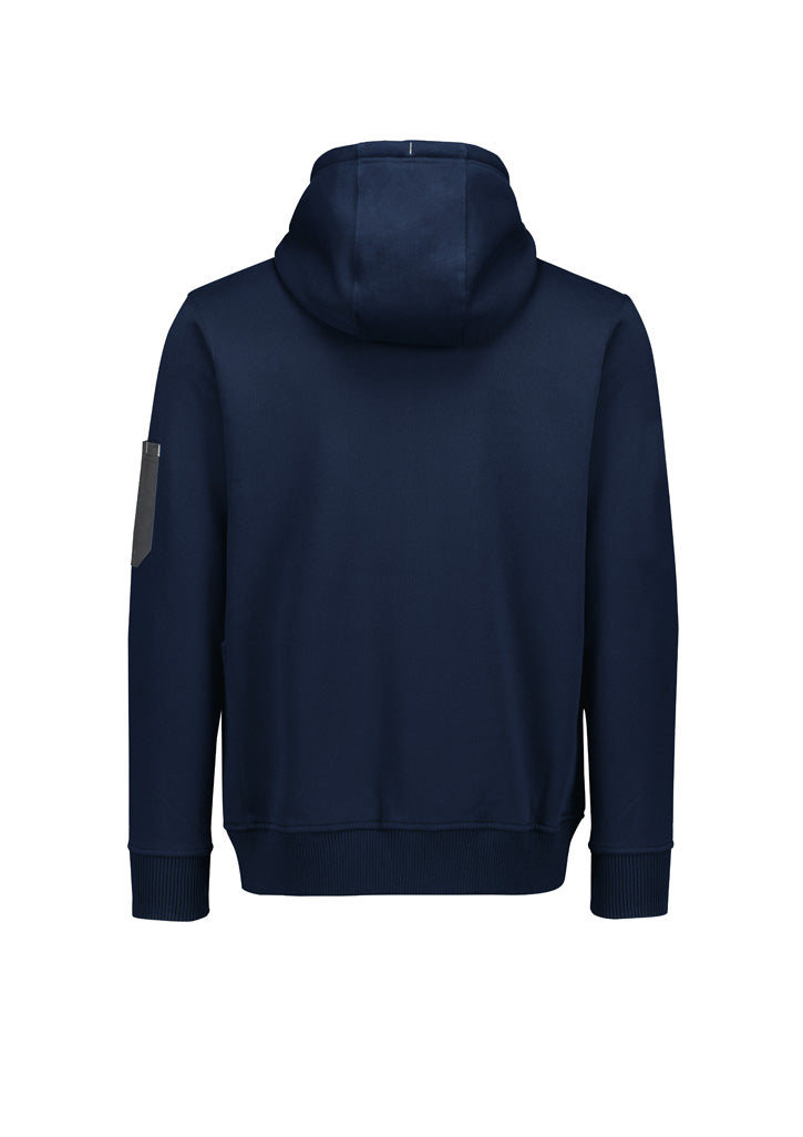 Hoodie Unisex dengan Banyak Kantong di Bagian Depan dan Ritsleting
