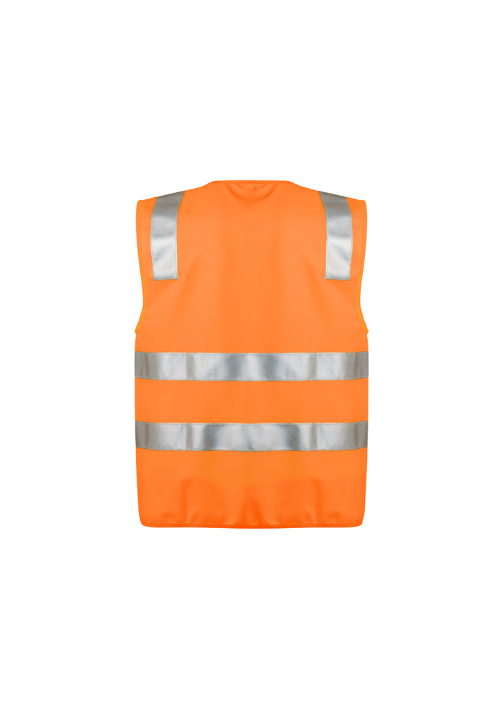 Colete Unissex Hi Vis Zip 