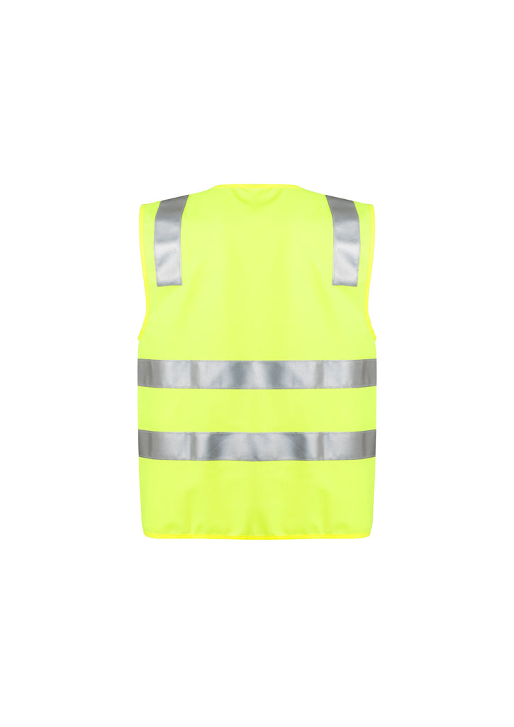 Colete Unissex Hi Vis Zip 