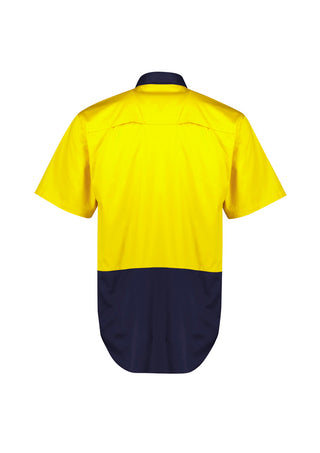 Mens Hi Vis Short Sleeve Shirt