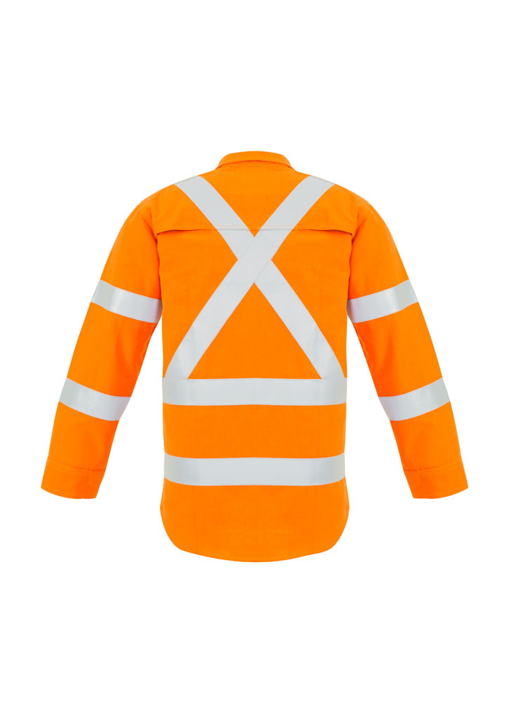Mens X Back Taped Shirt - SYZMIK