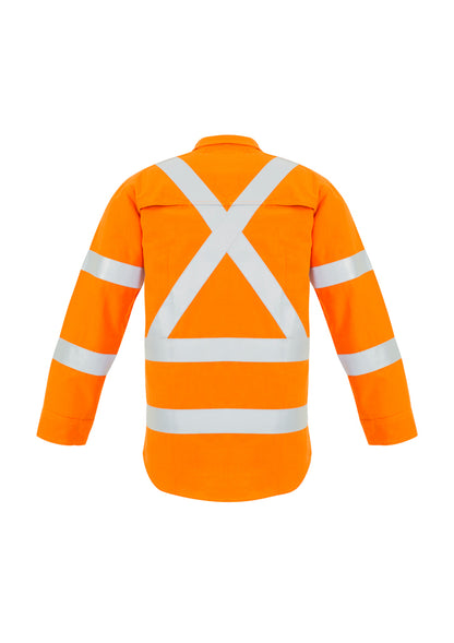 Mens X Back Taped Shirt - SYZMIK