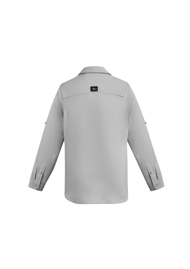Camisa masculina de manga comprida para exterior