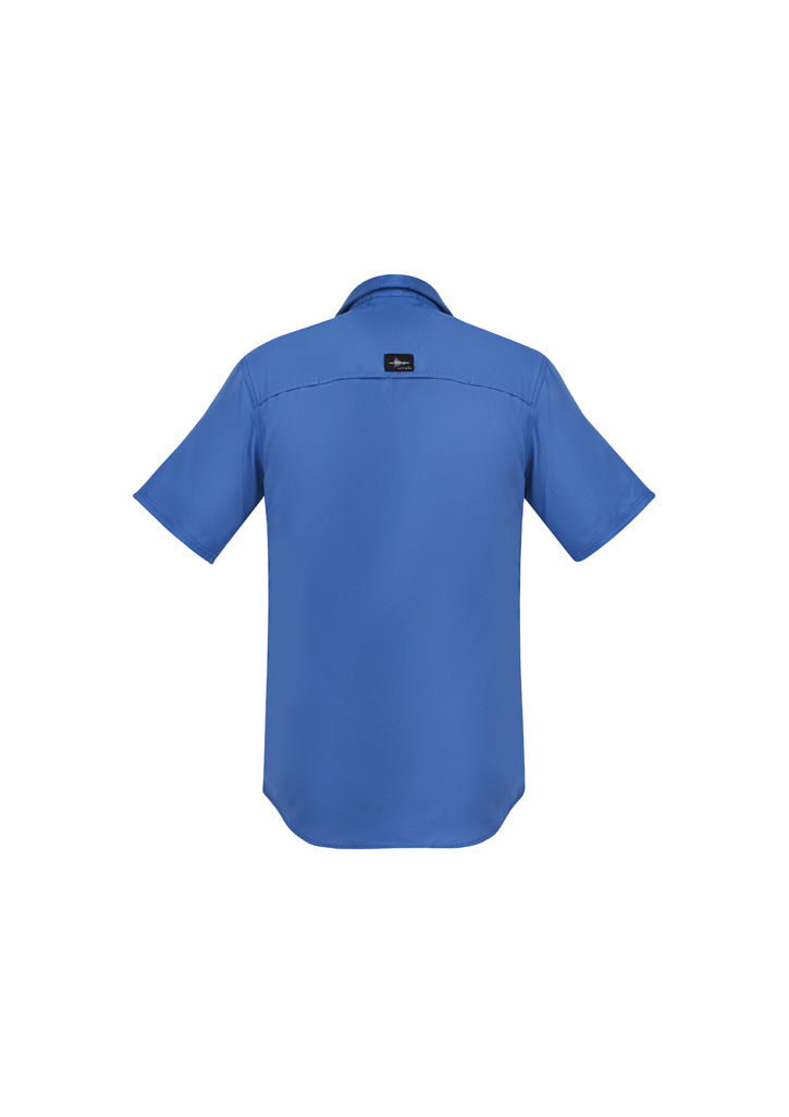 Camisa masculina de manga curta para exterior 
