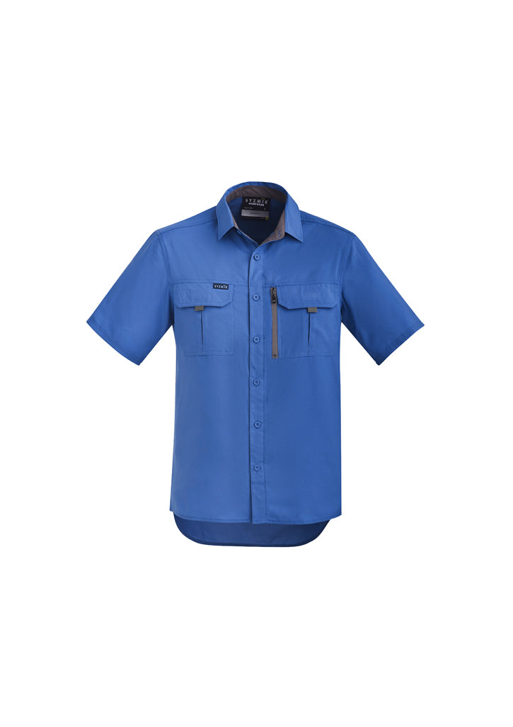 Camisa masculina de manga curta para exterior 