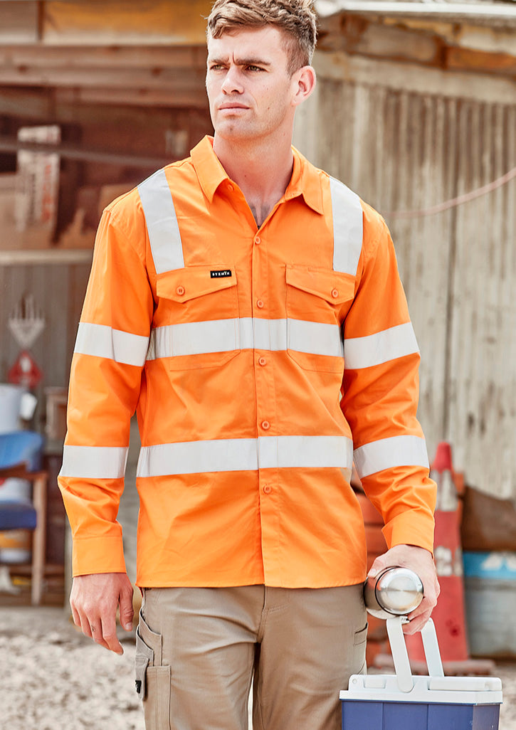 Camisa masculina de manga comprida Bio Motion VIC Rail