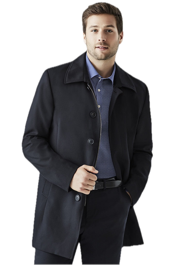 Mens Lined Car Coat