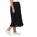 Saia midi plissada NNT Soft Georgette 