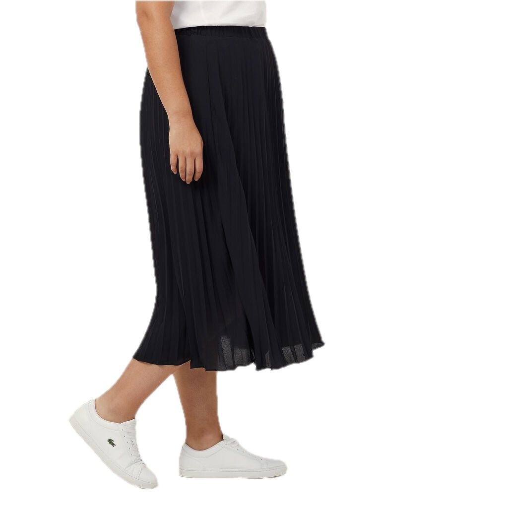 Saia midi plissada NNT Soft Georgette 