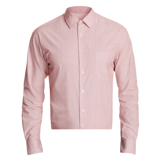 NNT Textured Stripe Long Sleeve Shirt (CATJ2U) – Red