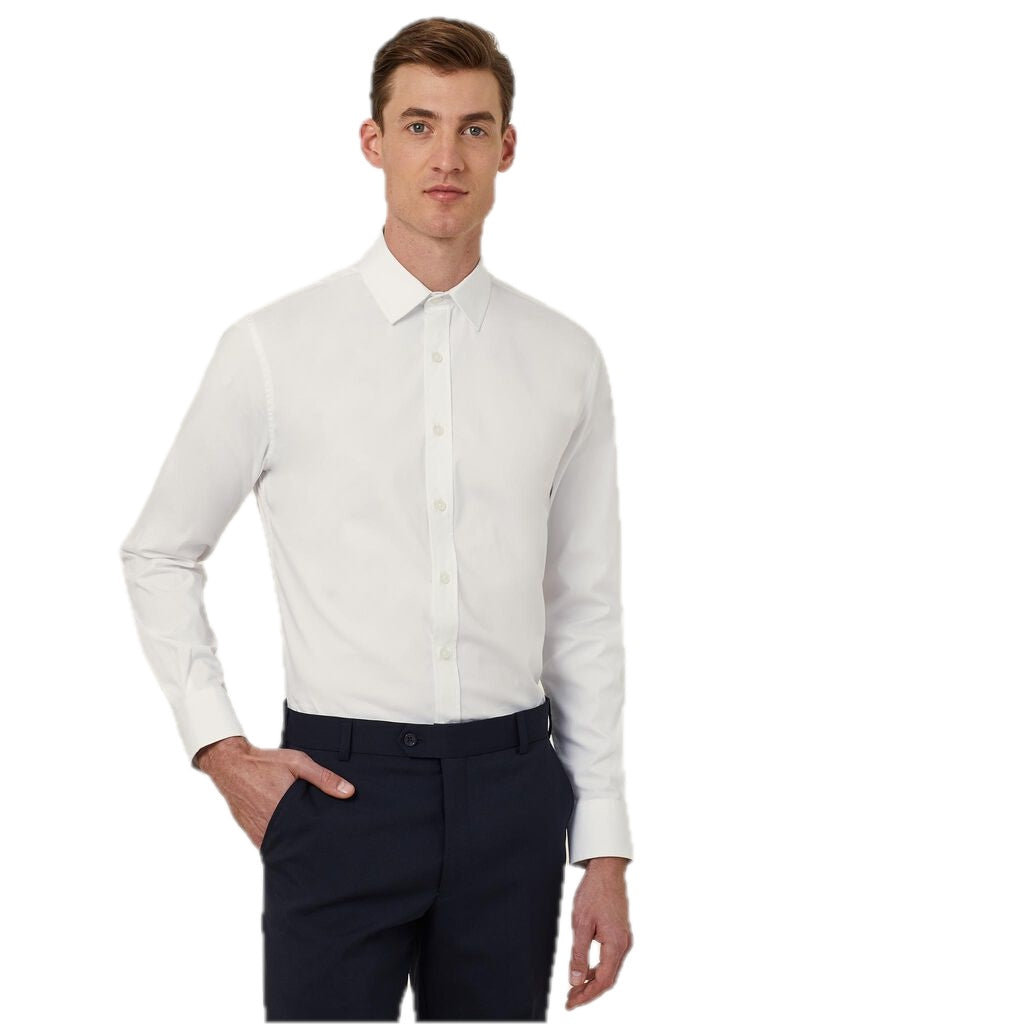 AVIGNON STRETCH LONG SLEEVE SLIM SHIRT