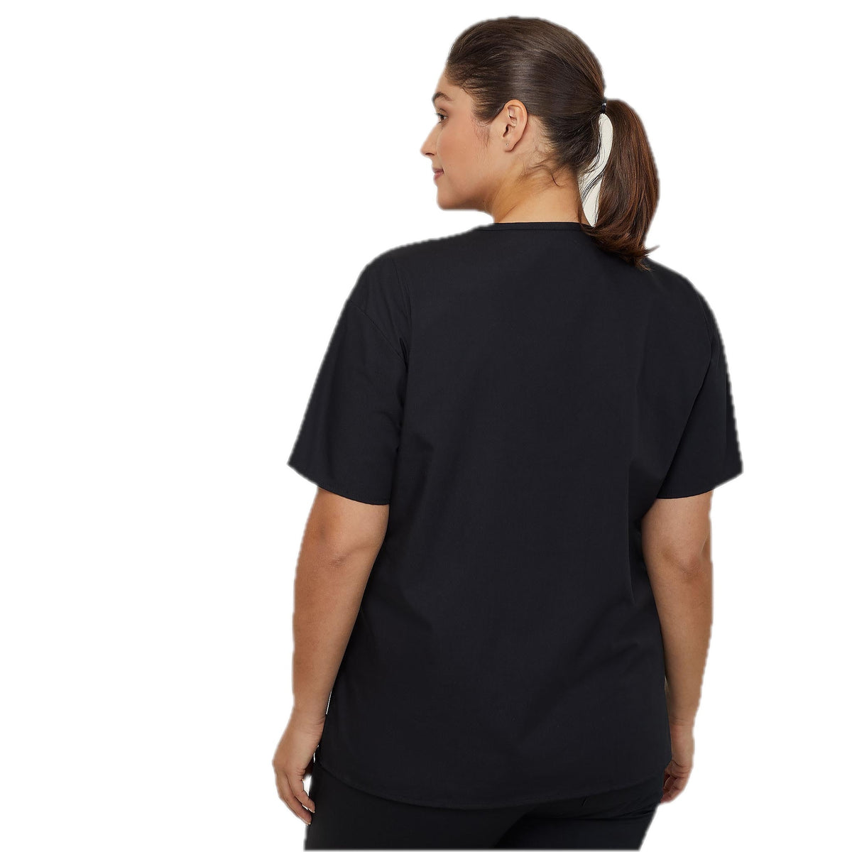 NNT WonderWink Scrub Top Alpha (CATRE4) – Black