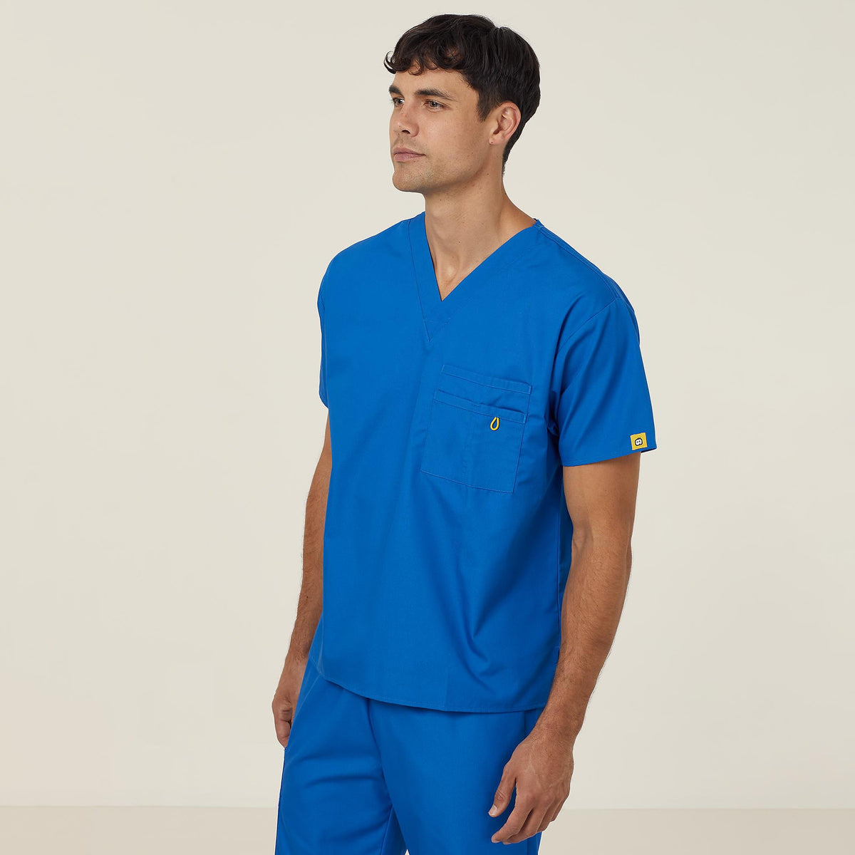 NNT WonderWink Scrub Top Alpha (CATRE4) – Blue