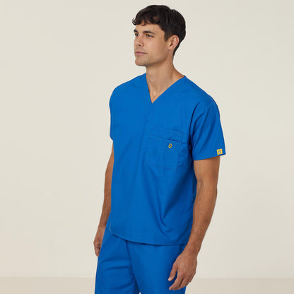 NNT WonderWink Scrub Top Alpha (CATRE4) – Blue