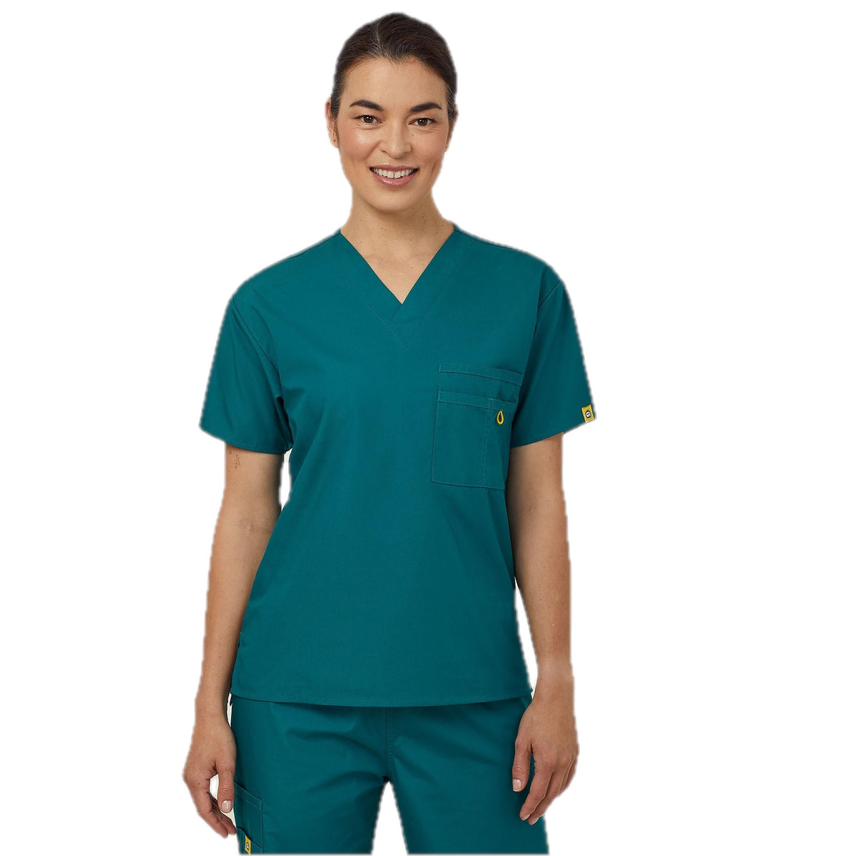 NNT WonderWink Scrub Top Alpha (CATRE4) – Green