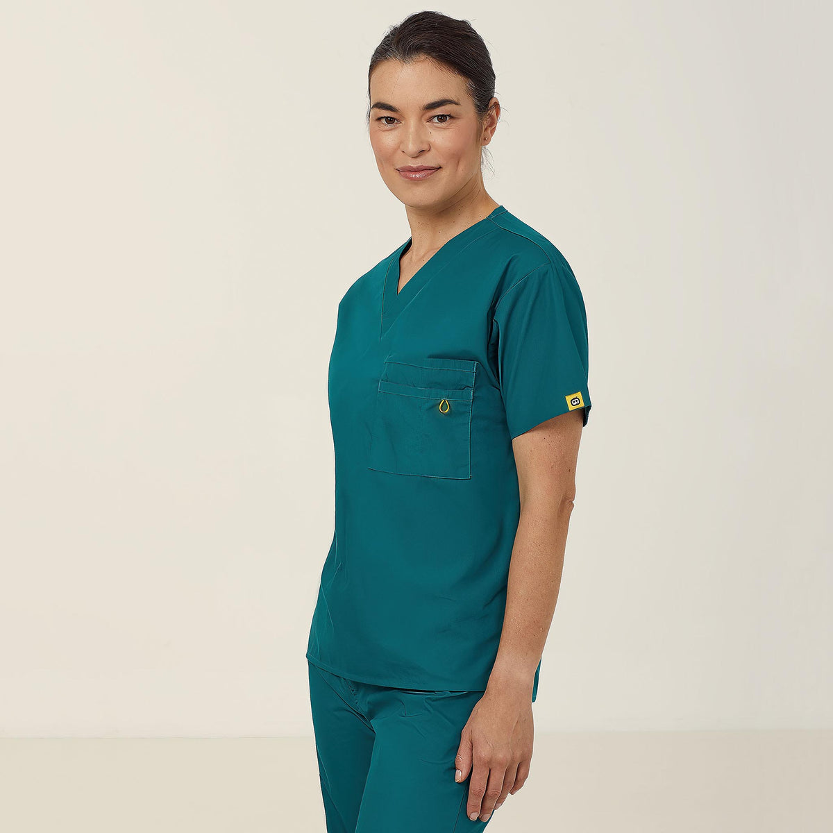 NNT WonderWink Scrub Top Alpha (CATRE4) – Green