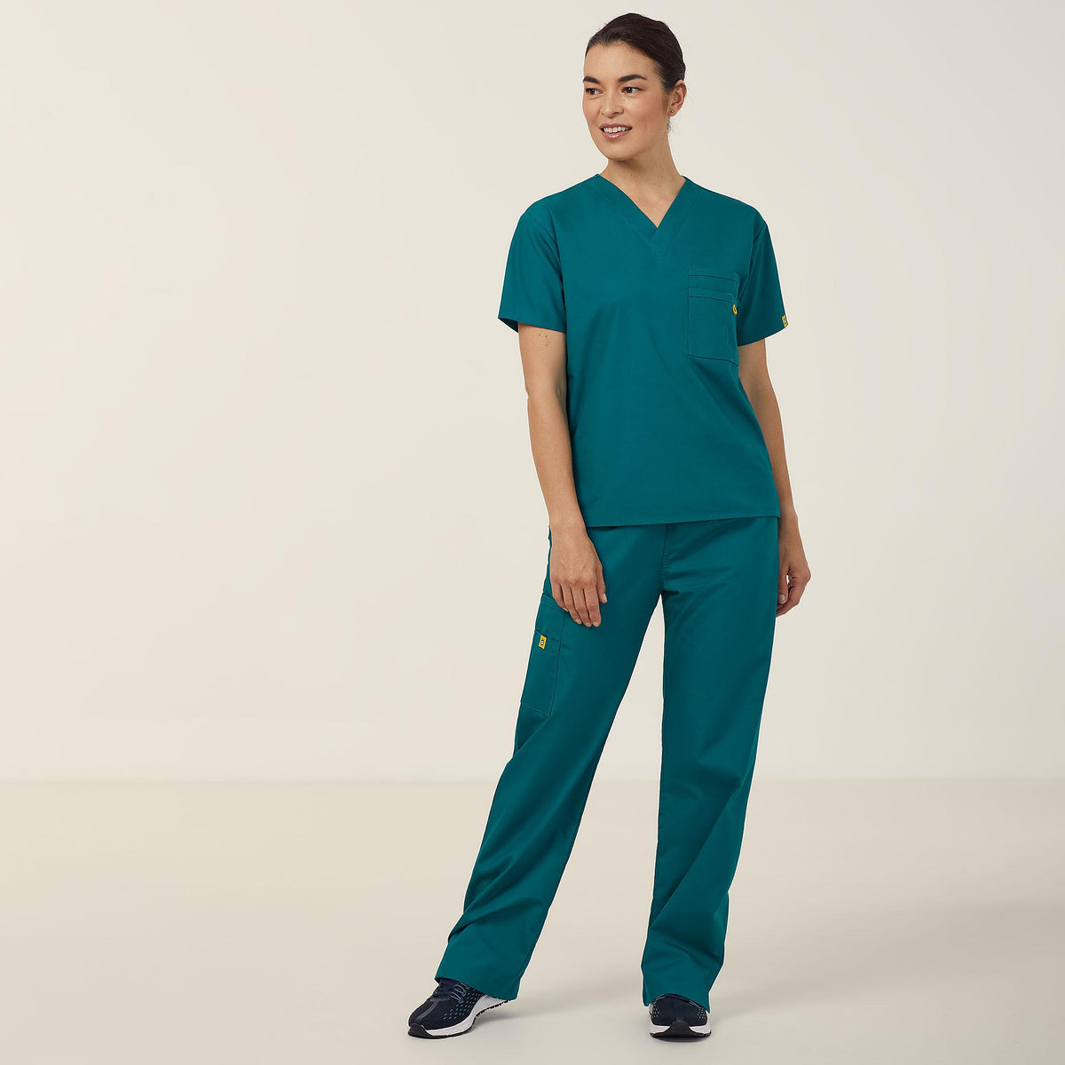 NNT WonderWink Scrub Top Alpha (CATRE4) – Green