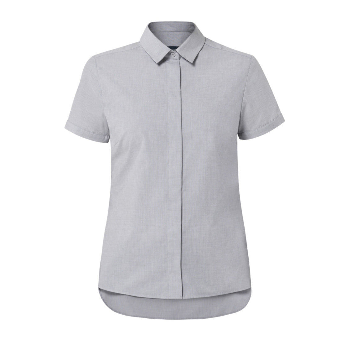 NNT End On End Short Sleeve Tunic Shirt (CATU2M) – Silver