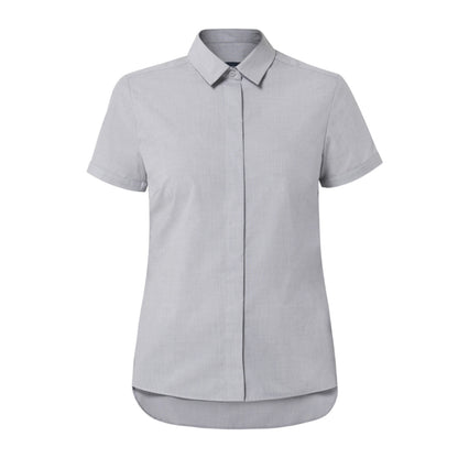 NNT End On End Short Sleeve Tunic Shirt (CATU2M) – Silver