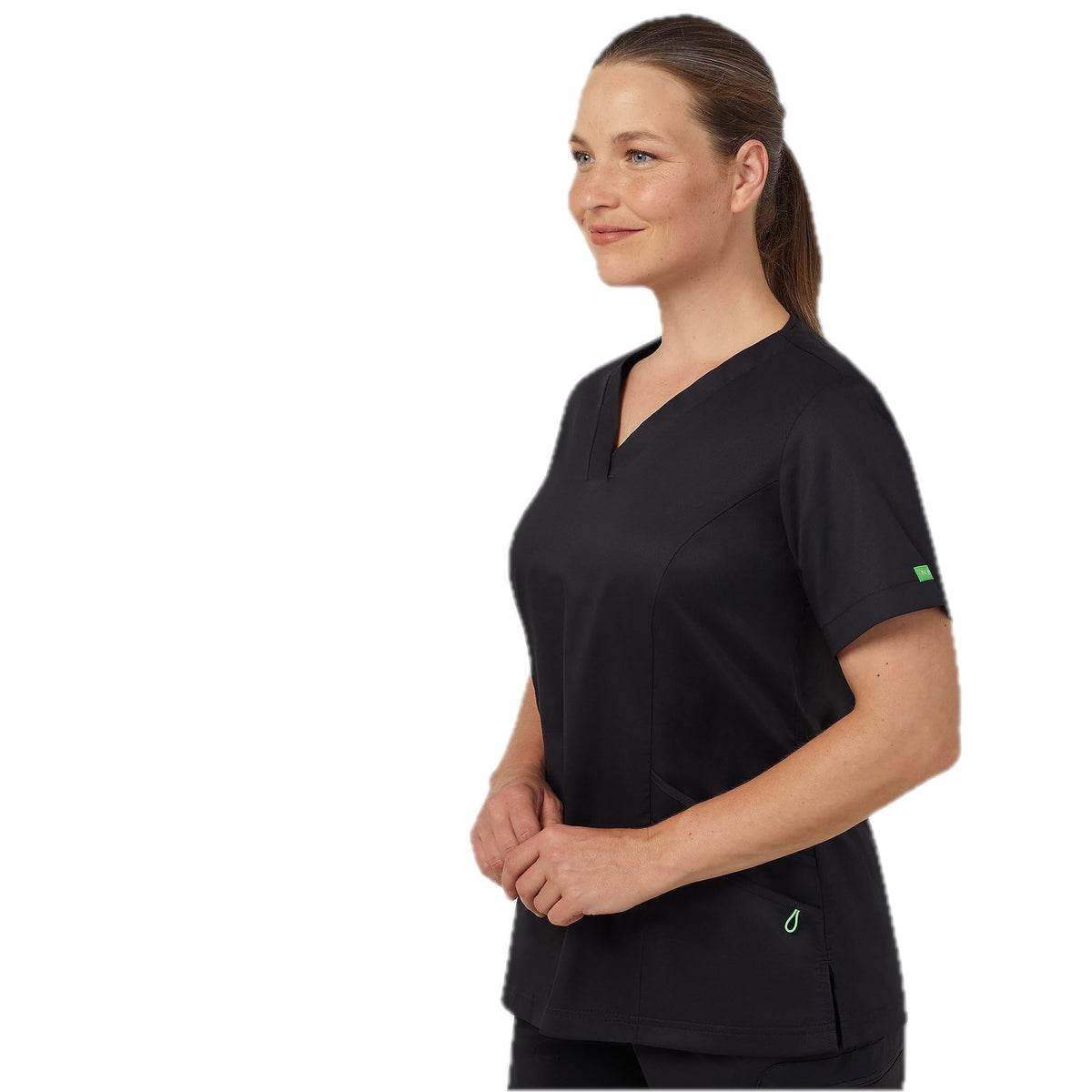 NNT Nightingale V-Neck Classic Scrub Top (CATU5F) – Black