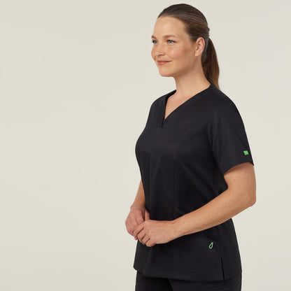 NNT Nightingale V-Neck Classic Scrub Top (CATU5F) – Black