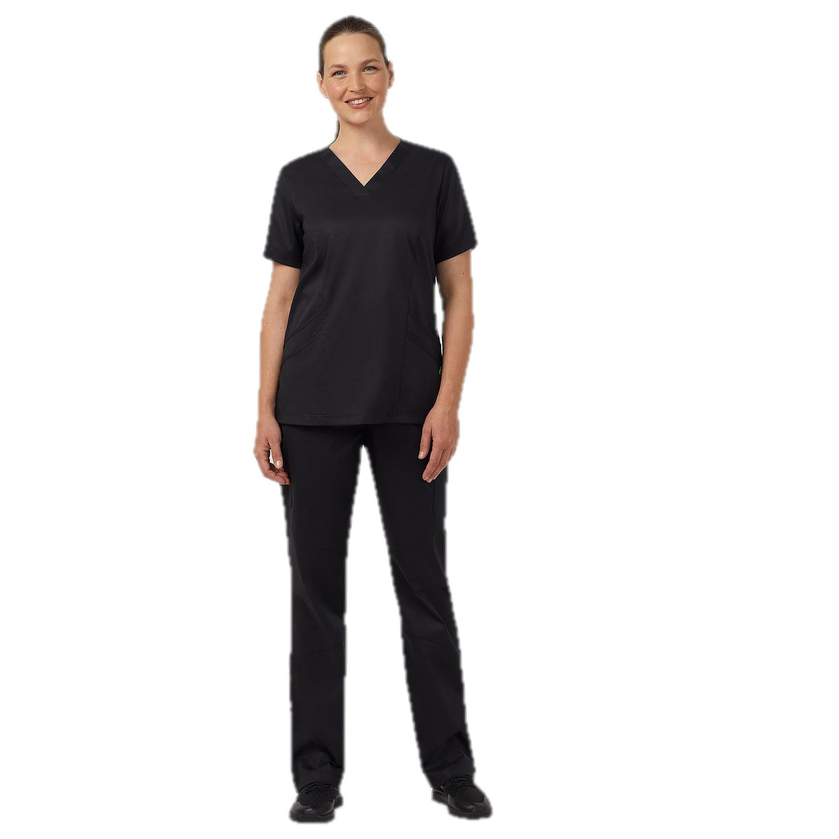 NNT Nightingale V-Neck Classic Scrub Top (CATU5F) – Black