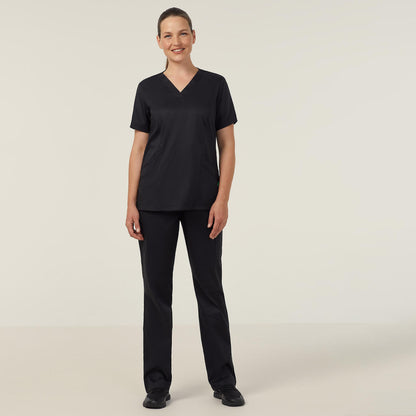 NNT Nightingale V-Neck Classic Scrub Top (CATU5F) – Black