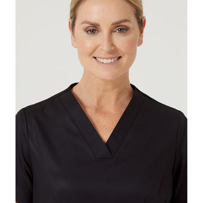 NNT Nightingale V-Neck Classic Scrub Top (CATU5F) – Black