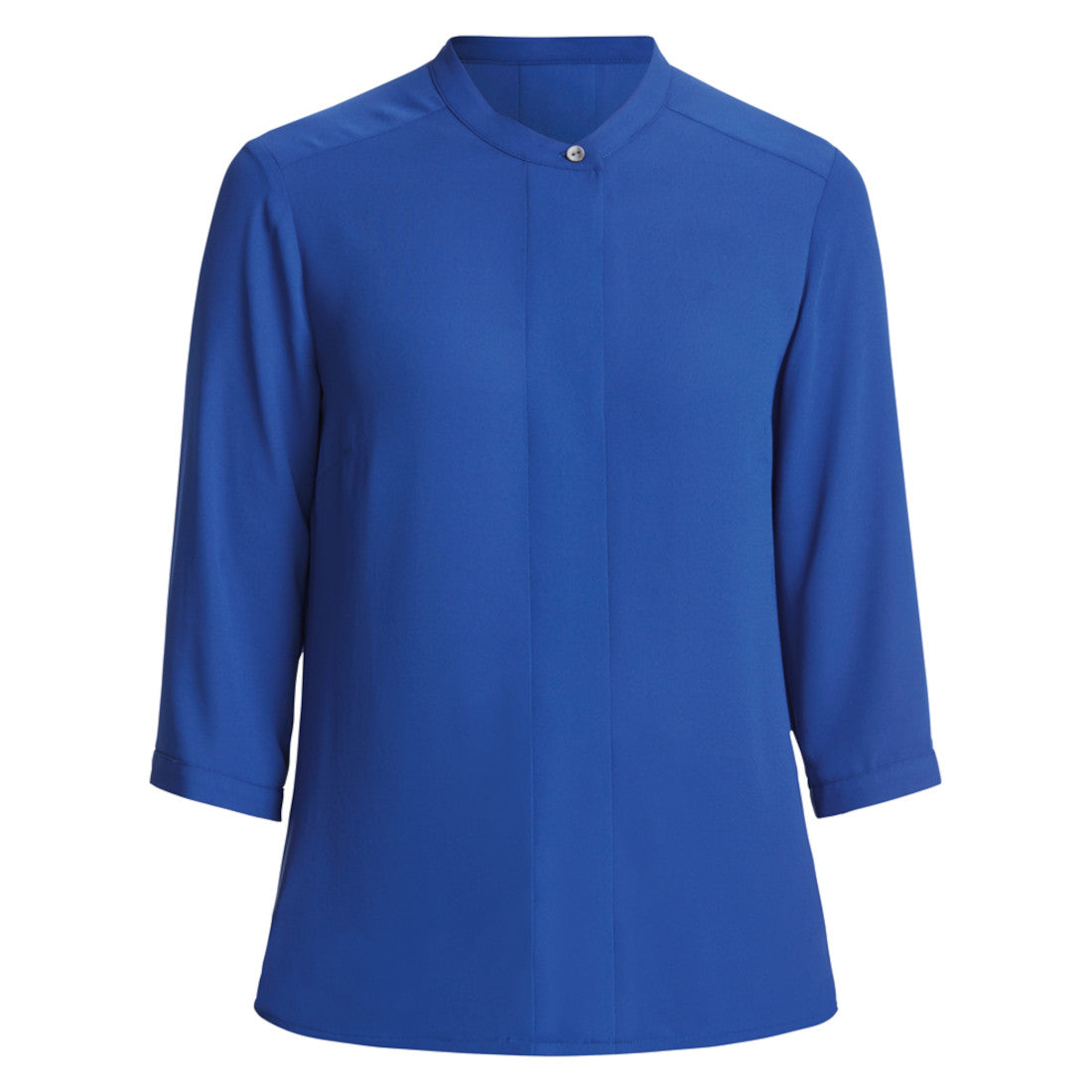 NNT Georgette 3/4 Sleeve Blouse (CATU5W) – Cobalt