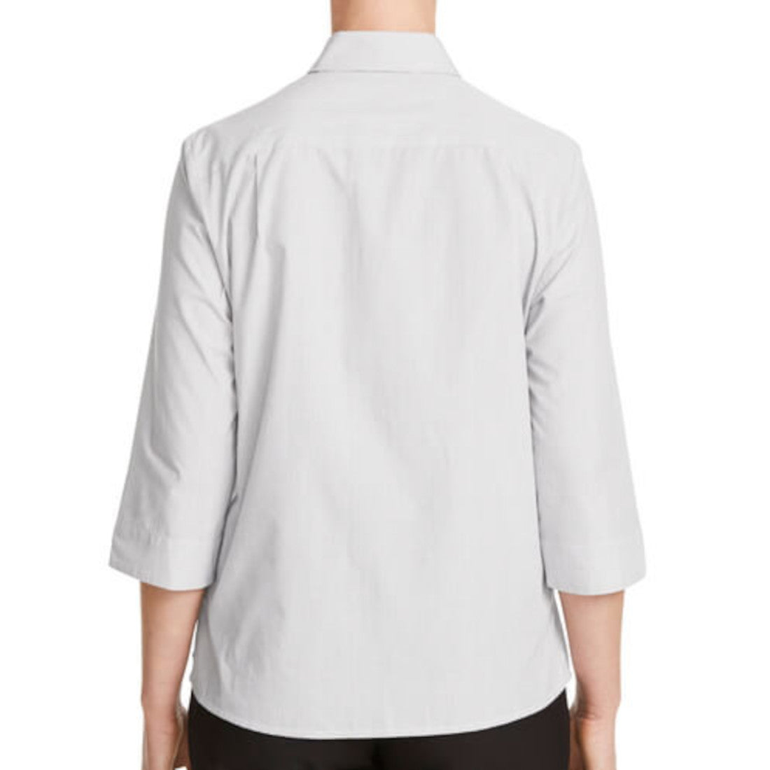 NNT Textured Stripe 3/4 Sleeve Shirt (CATU63) – Charcoal