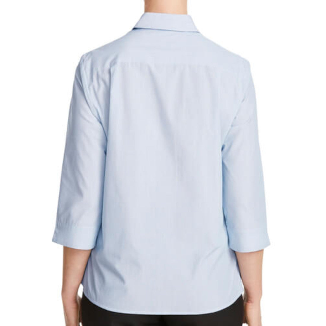 NNT Textured Stripe 3/4 Sleeve Shirt (CATU63) – Light Blue