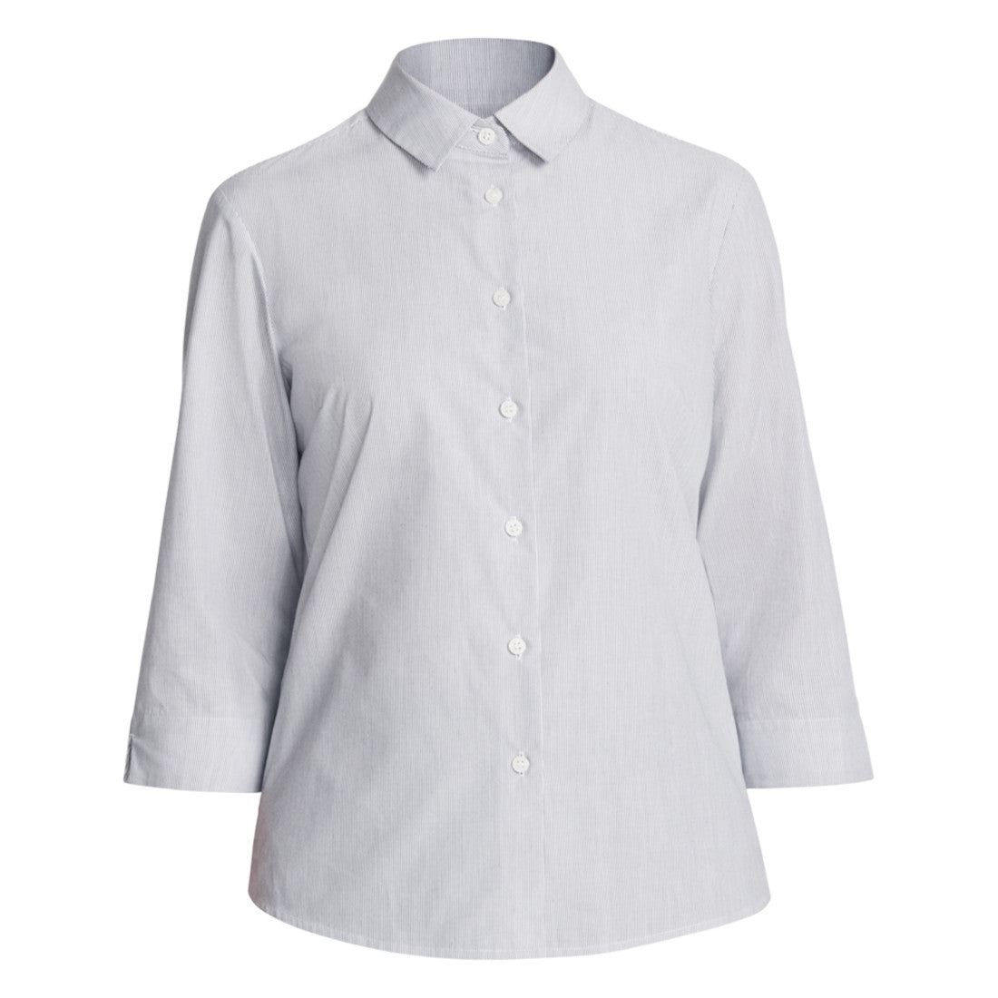 NNT Textured Stripe 3/4 Sleeve Shirt (CATU63) – Navy