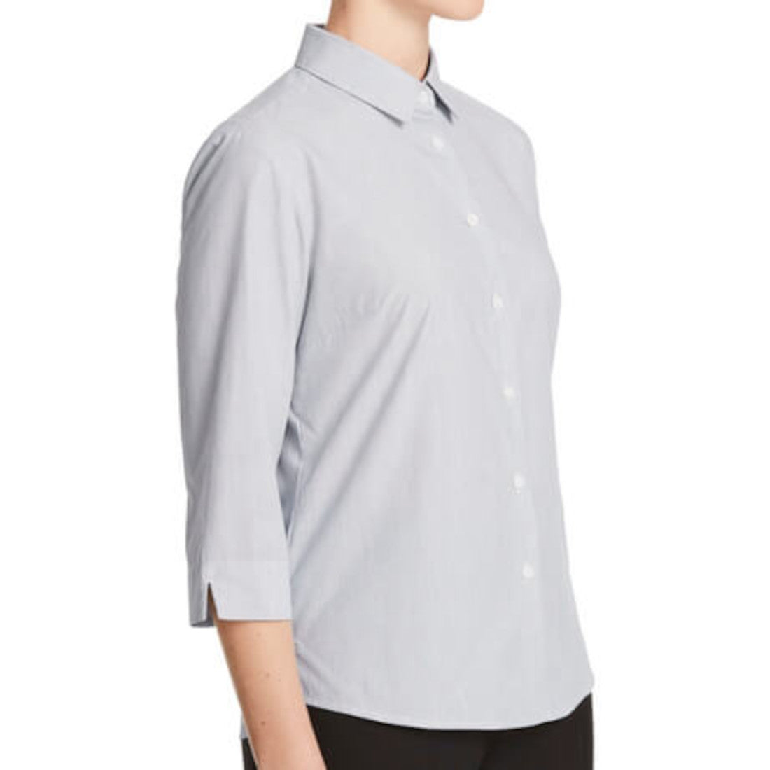 NNT Textured Stripe 3/4 Sleeve Shirt (CATU63) – Navy
