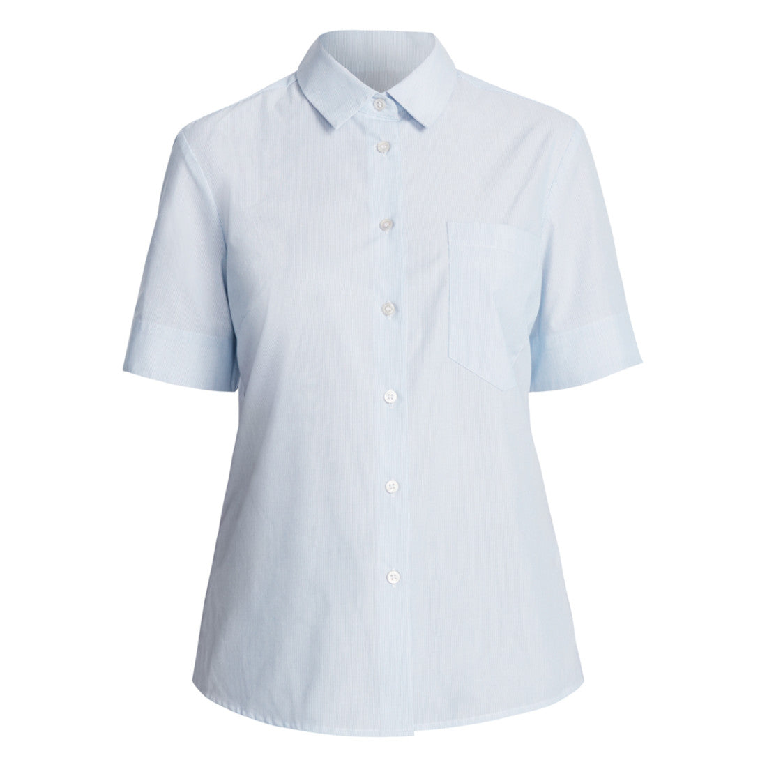NNT Textured Stripe Short Sleeve Shirt (CATU65) – Light Blue